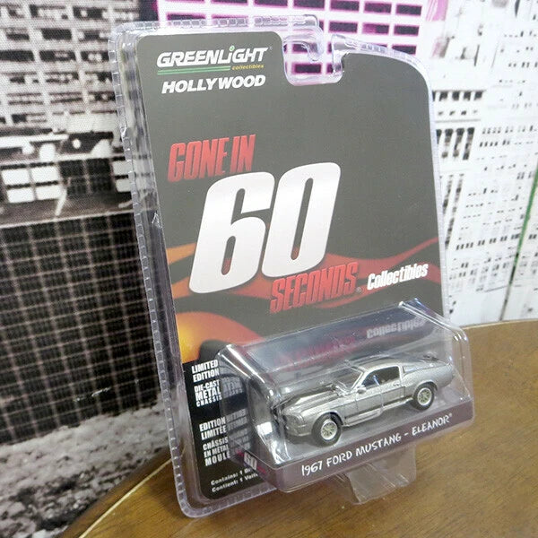 1:64 Gone in Sixty Seconds 1967 Ford Mustang Eleanor【60セカンズ】ミニカー