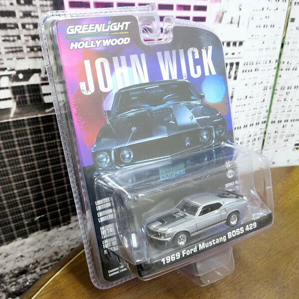 1:64 John Wick 1969 Ford Mustang BOSS 429【ジョン・ウィック】ミニカー