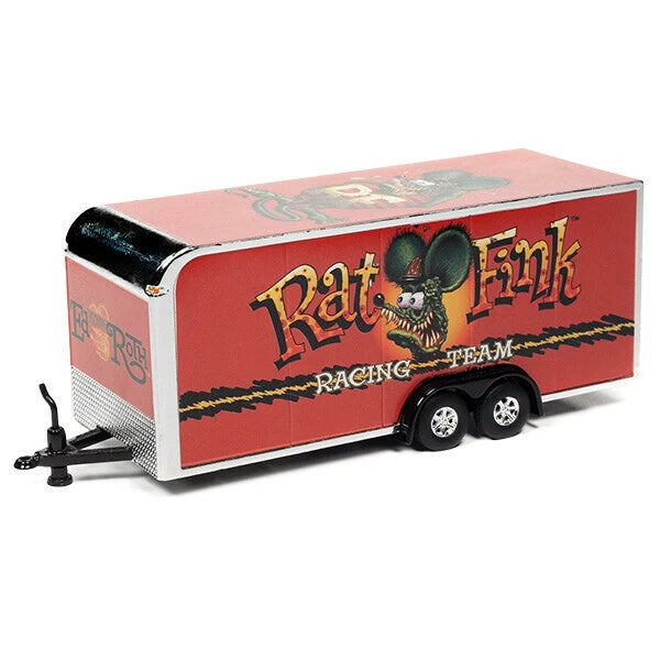 Auto World 1:64 Rat Fink Enclosed Trailer RACING TEAM 【ラットフィンク】ミニカー