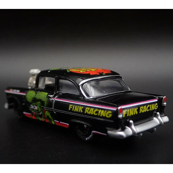 JOHNNY LIGHTNING 1:64 Rat Fink 1955 Chevy 2-Door Sedan - CTC Exclusive -【ラットフィンク】ミニカー