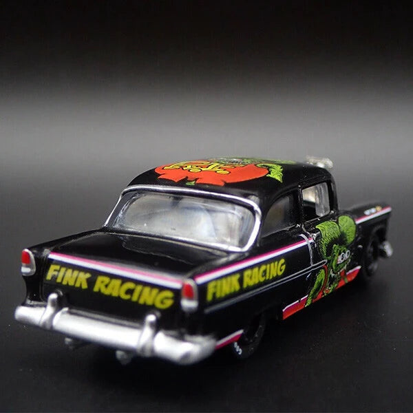 JOHNNY LIGHTNING 1:64 Rat Fink 1955 Chevy 2-Door Sedan - CTC Exclusive -【ラットフィンク】ミニカー