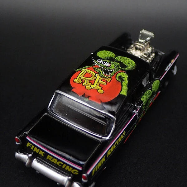 JOHNNY LIGHTNING 1:64 Rat Fink 1955 Chevy 2-Door Sedan - CTC Exclusive -【ラットフィンク】ミニカー