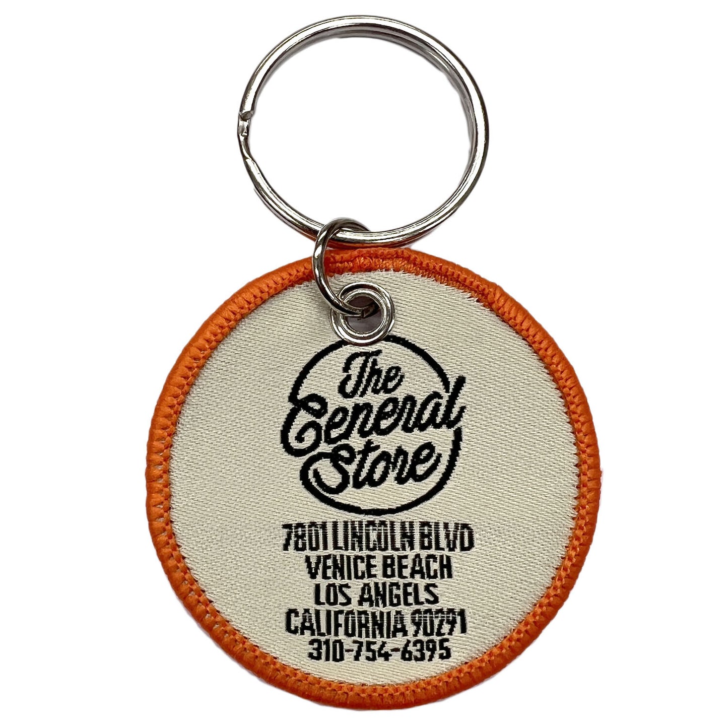 TAKE IT EASY ワッペンキーホルダー 刺繍 ワッペン キータグ