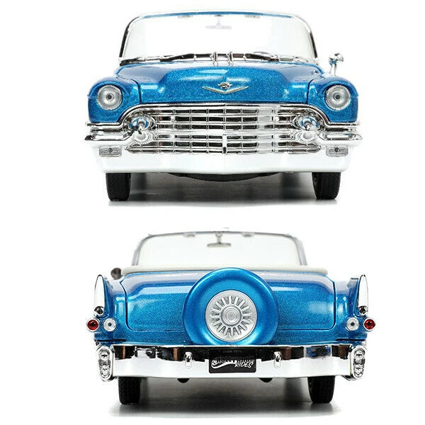 1:24 M&M'S 1956 CADILLAC ELDORADO w/BLUE FIGURE【エムアンドエムズ】ミニカー