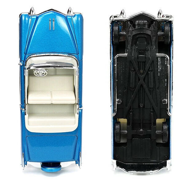 1:24 M&M'S 1956 CADILLAC ELDORADO w/BLUE FIGURE【エムアンドエムズ】ミニカー