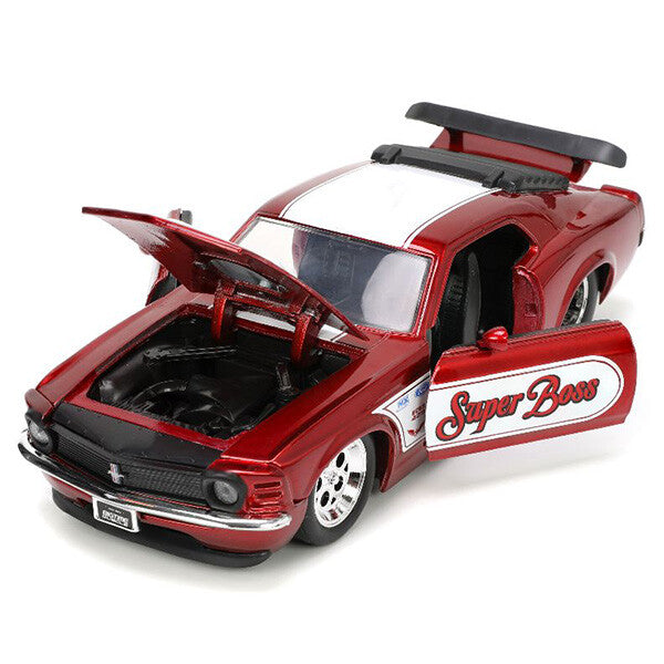 1970 Ford Mustang Boss 429 ミニカーJADATOYS 1:24 BTM