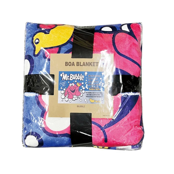 ふわふわ もこもこ Advertising BOA BLANKET 膝掛け ブランケット BUBBLE