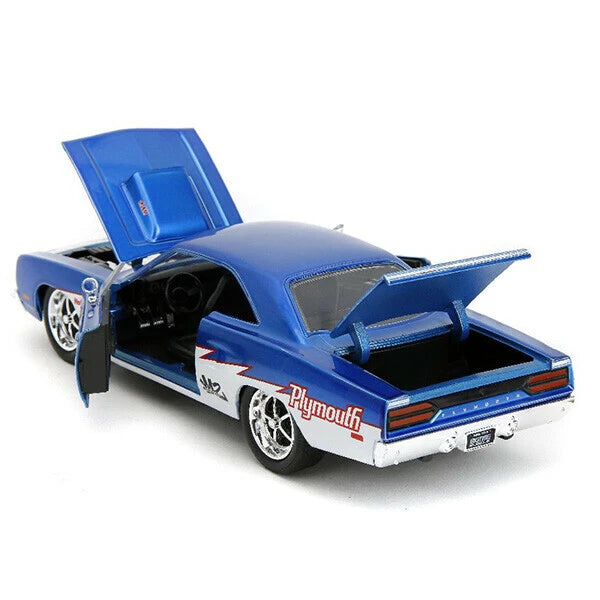 JADATOYS 1:24 BTM 1970 Plymouth Road Runner 938 ミニカー