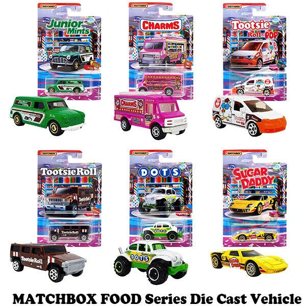 MATCH BOX 1:64 FOOD SERIES【CHARMS / CHOW MOBILE】