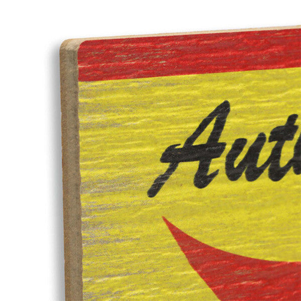 Hot Wheels Flames Authorized Dealer ホットウィール ウッド サインボード