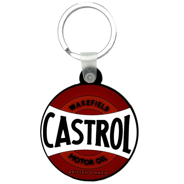 ソフトラバーキーホルダー CASTROL キーホルダー
