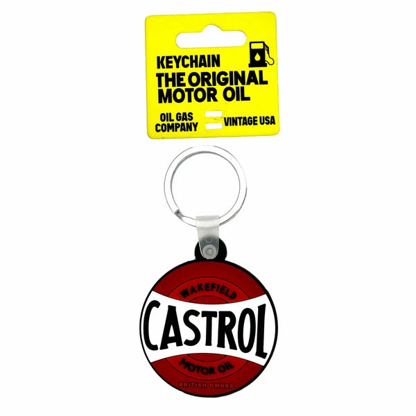 ソフトラバーキーホルダー CASTROL キーホルダー