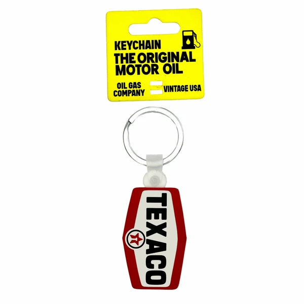ソフトラバーキーホルダー TEXACO キーホルダー