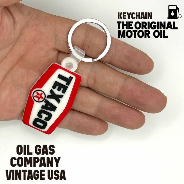 ソフトラバーキーホルダー TEXACO キーホルダー