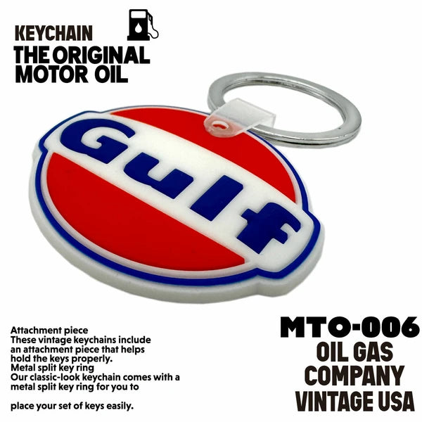 ソフトラバーキーホルダー GULF キーホルダー