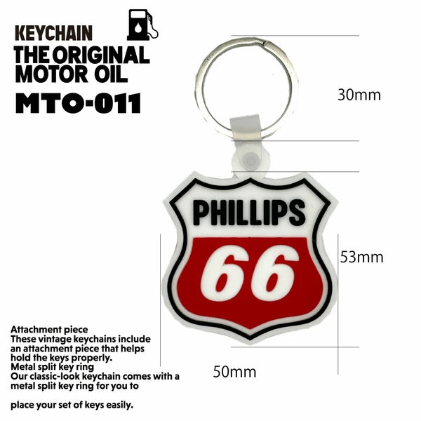 ソフトラバーキーホルダー PHILLIPS66 キーホルダー