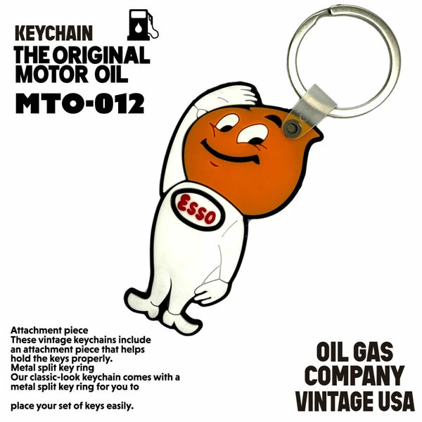 ソフトラバーキーホルダー ESSO BOY キーホルダー
