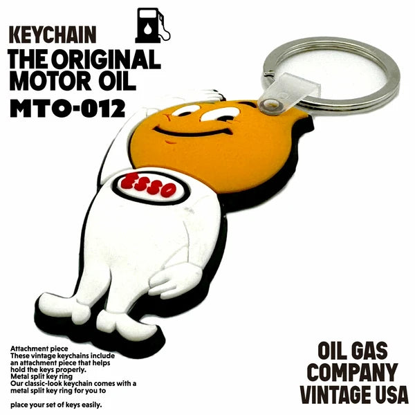ソフトラバーキーホルダー ESSO BOY キーホルダー