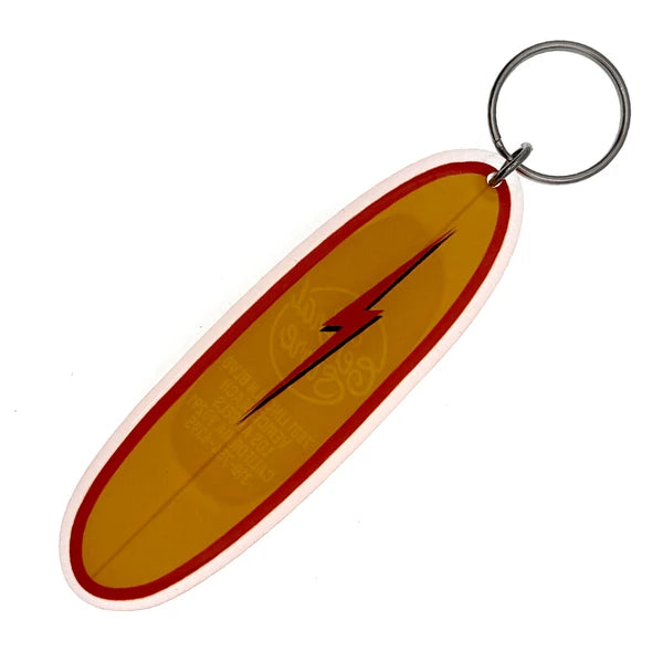 サーフボード アクリル キーホルダー キーチェーン LIGHTNING BOLT