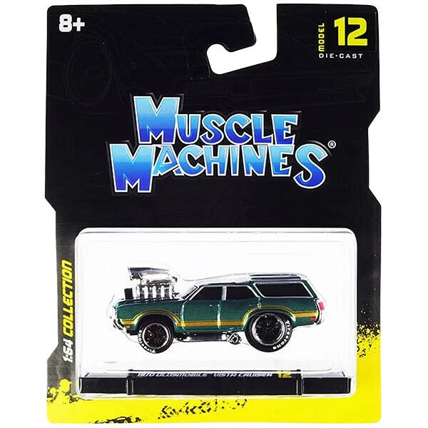 Muscle Machines 1:64 Oldsmobile 1970 Vista Cruiser【マッスルマシン】ミニカー