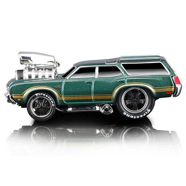 Muscle Machines 1:64 Oldsmobile 1970 Vista Cruiser【マッスルマシン】ミニカー
