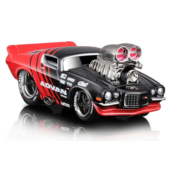 Muscle Machines 1:64 1971 Chevrolet Camaro Advan【マッスルマシン】ミニカー