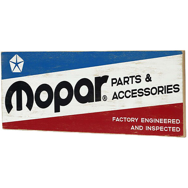 MOPAR PARTS & ACCESSORIES ウッド サインボード