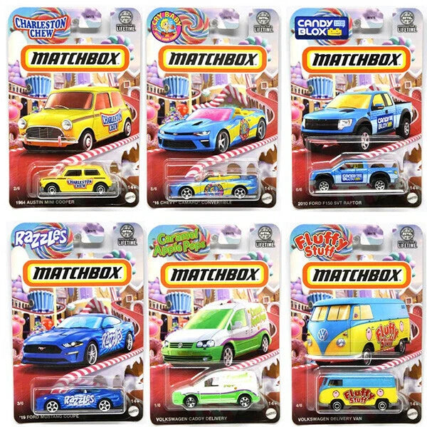 MATCH BOX 1:64 FOOD SERIES【CANDY BLOX / 2010 FORD F150 SVT RAPTOR】マッチボックス