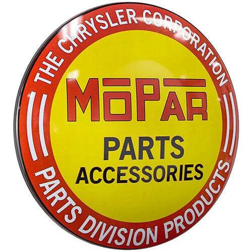 【サイン】ドーム サイン MOPAR PARTS