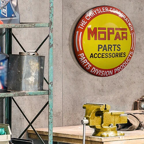 【サイン】ドーム サイン MOPAR PARTS