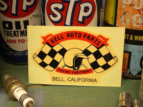 【BELL AUTO PARTS】耐水性ビニール ステッカー