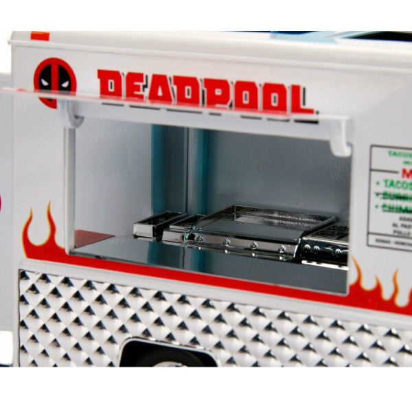 Hollywood Rides Deadpool Taco Truck with Deadpool Figure 1:24 【 デッドプールミニカー】