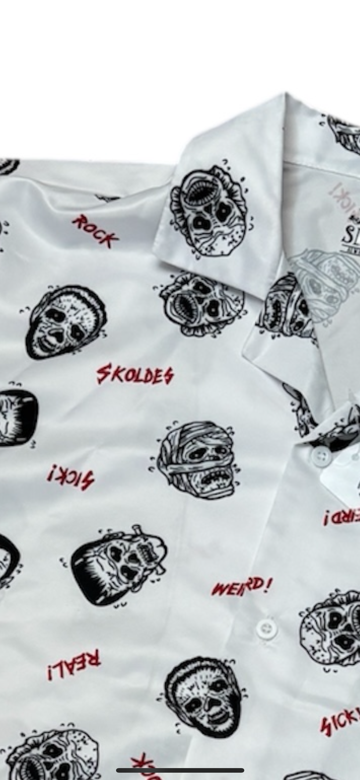 SK OLDIES pattern shirt “The Monster Paradise”