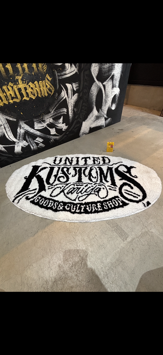 UNITED KUSTOMS オリジナル フワモコ ラグマット