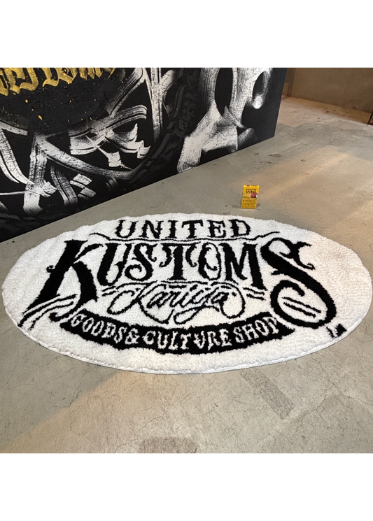 UNITED KUSTOMS オリジナル フワモコ ラグマット