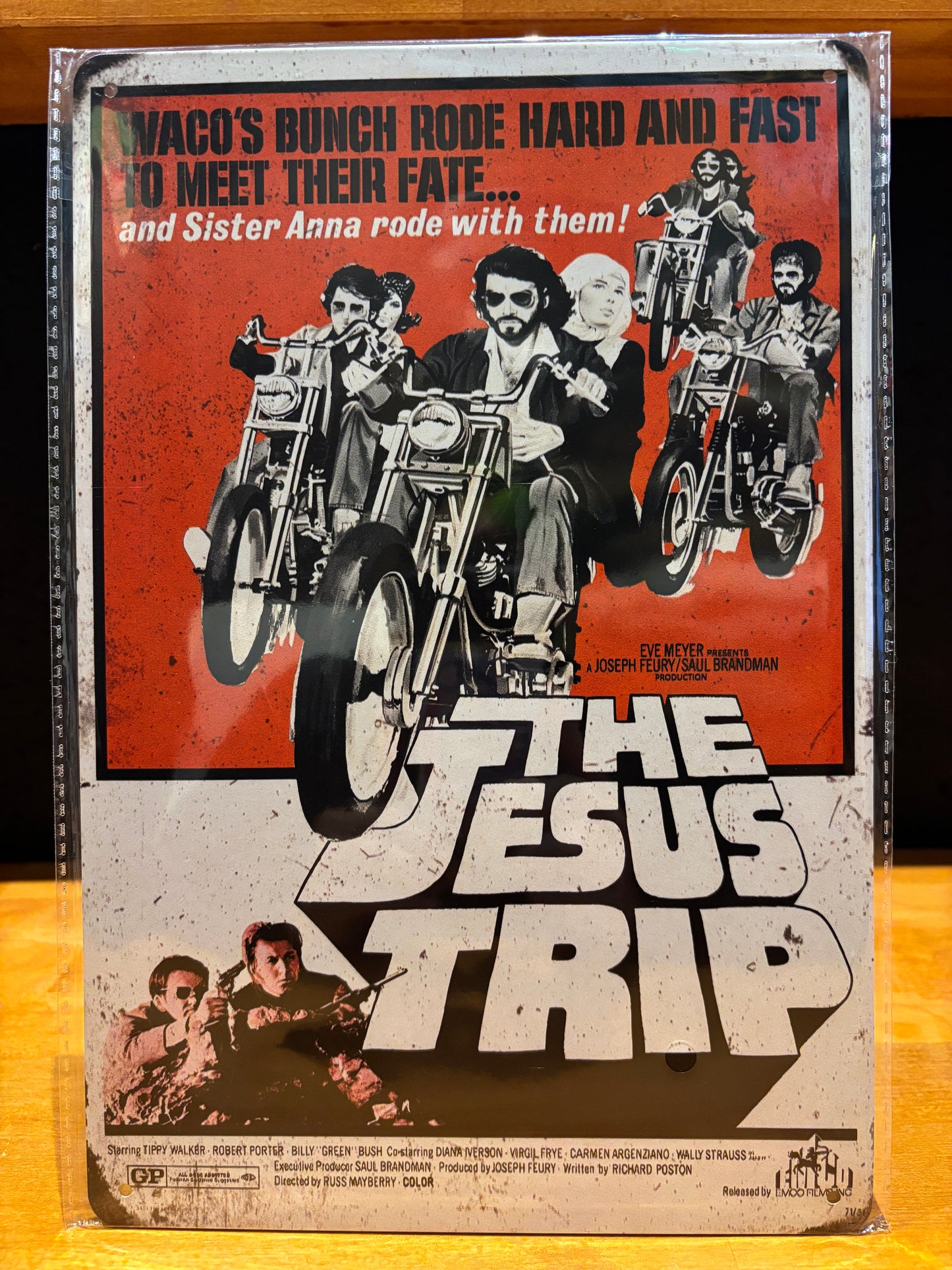 THE JESUS TRIP サインボード メタルサイン A4