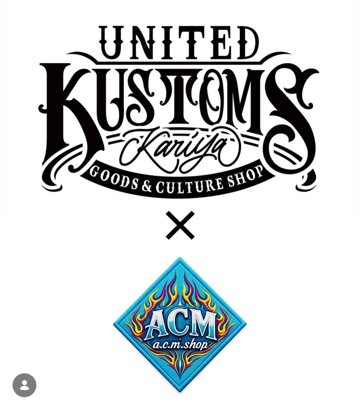 A.C.M SHOP 「FLAMES SHOES」BLUE