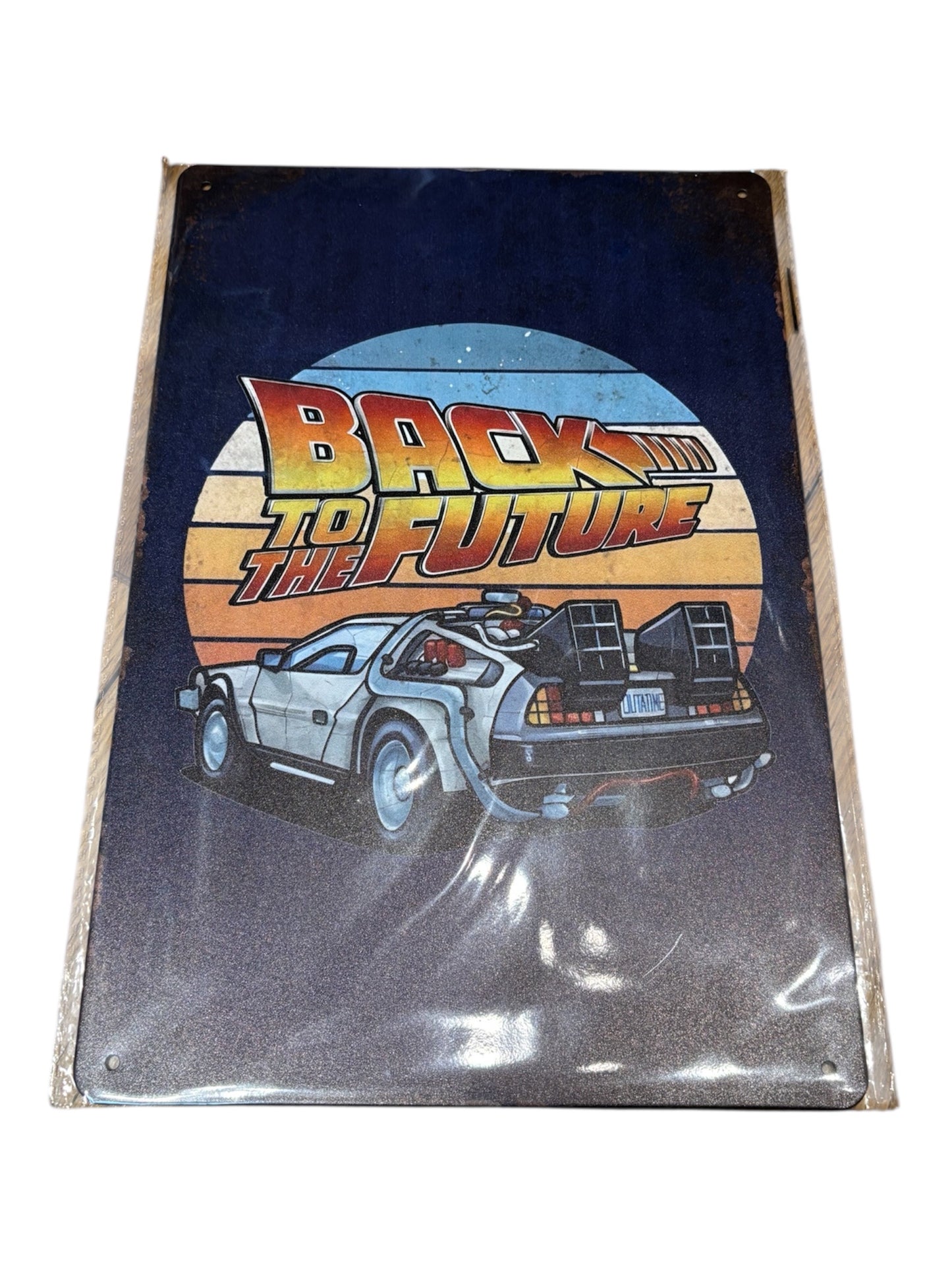 BACK TO THE FUTURE ブリキ看板 サインボード