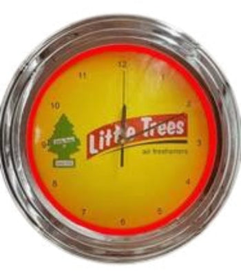 Little Trees リトルツリー ネオン クロック 壁掛け時計