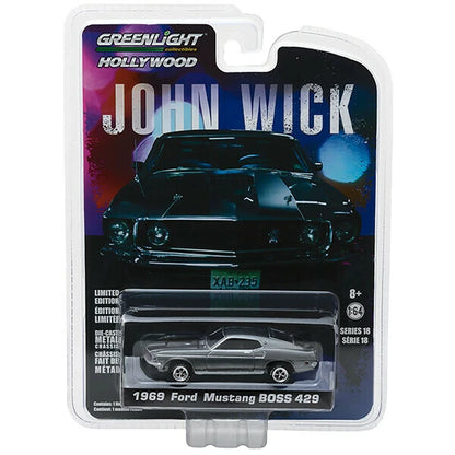 1:64 John Wick 1969 Ford Mustang BOSS 429【ジョン・ウィック】ミニカー