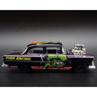 JOHNNY LIGHTNING  1:64 Rat Fink 1955 Chevy 2-Door Sedan - CTC Exclusive -【ラットフィンク】ミニカー