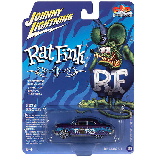 Rat Fink 1949 Mercury Coupe Custom 1:64 【ラットフィンク】ミニカー