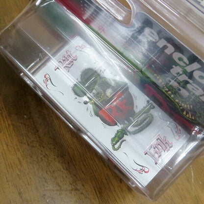 【ラットフィンク】ミニカー Auto World 1:64 Rat Fink Enclosed Trailer FINK KUSTOMAS