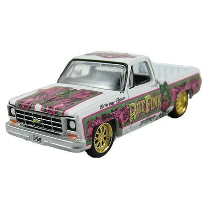 【ラットフィンク】ミニカー 1:64 RAT FINK 1979 Chevy Silverrado C10
