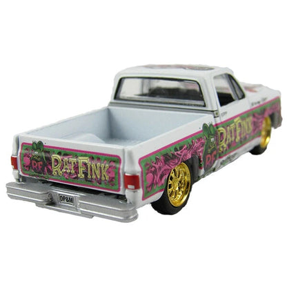 【ラットフィンク】ミニカー 1:64 RAT FINK 1979 Chevy Silverrado C10