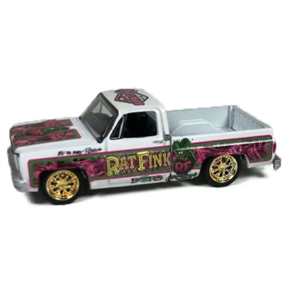 【ラットフィンク】ミニカー 1:64 RAT FINK 1979 Chevy Silverrado C10