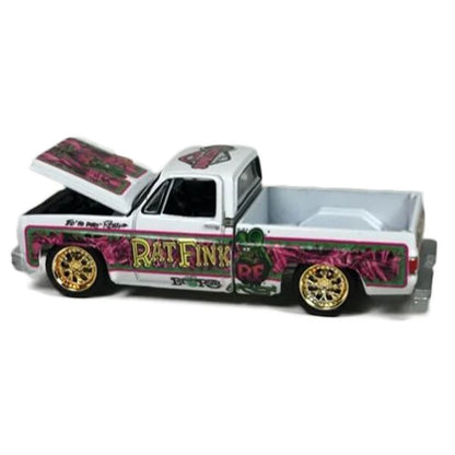 【ラットフィンク】ミニカー 1:64 RAT FINK 1979 Chevy Silverrado C10