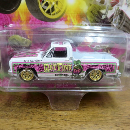 【ラットフィンク】ミニカー 1:64 RAT FINK 1979 Chevy Silverrado C10