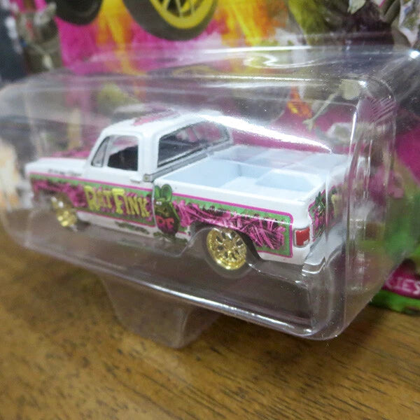 【ラットフィンク】ミニカー 1:64 RAT FINK 1979 Chevy Silverrado C10