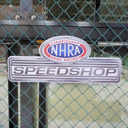 【NHRA】ダイカットエンボスメタルサイン